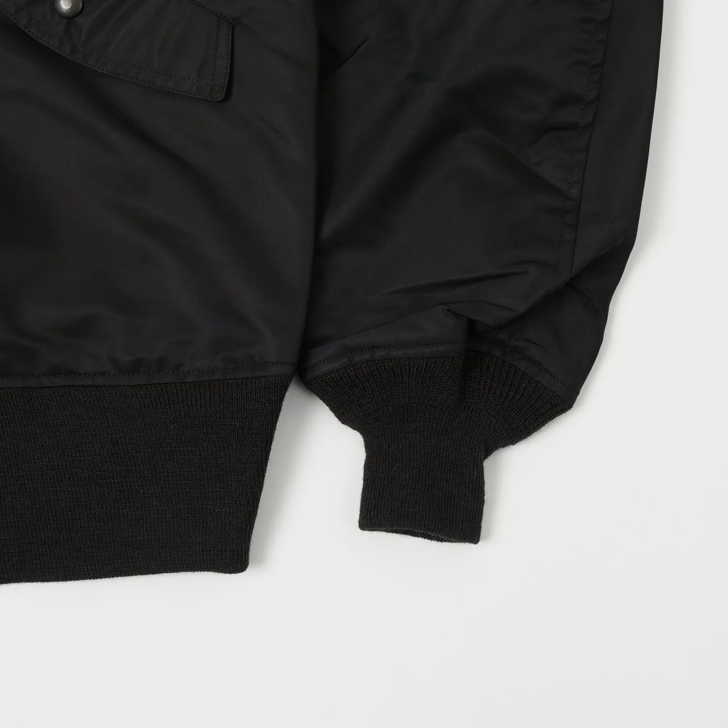 Buzz Rickson's X William Gibson Type L-2B Flight Jacket 'Long' - Black